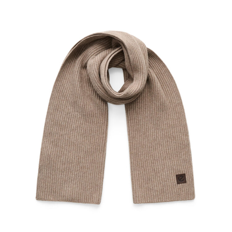 Шарф Classic Ribbed Scarf-светло-коричневый-9091006/91321