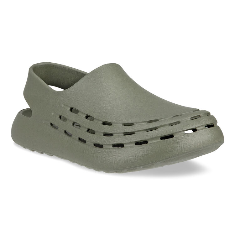 Шлепанцы COZMO SLIDE K-серо-зеленый-705902/60863