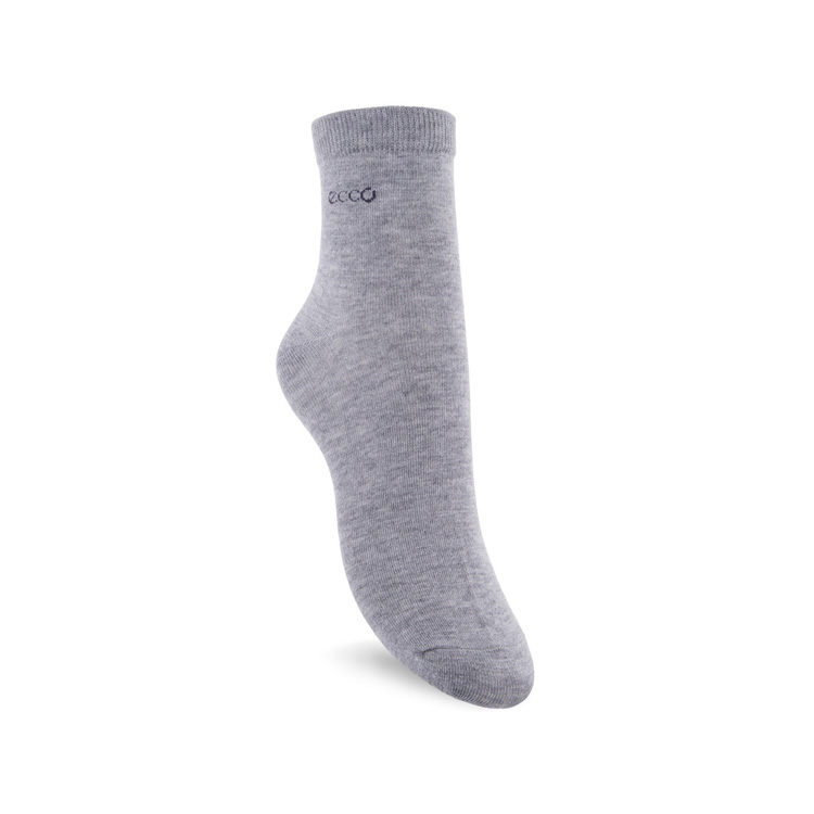 Носки (комплект из 3 пар)-серый меланж