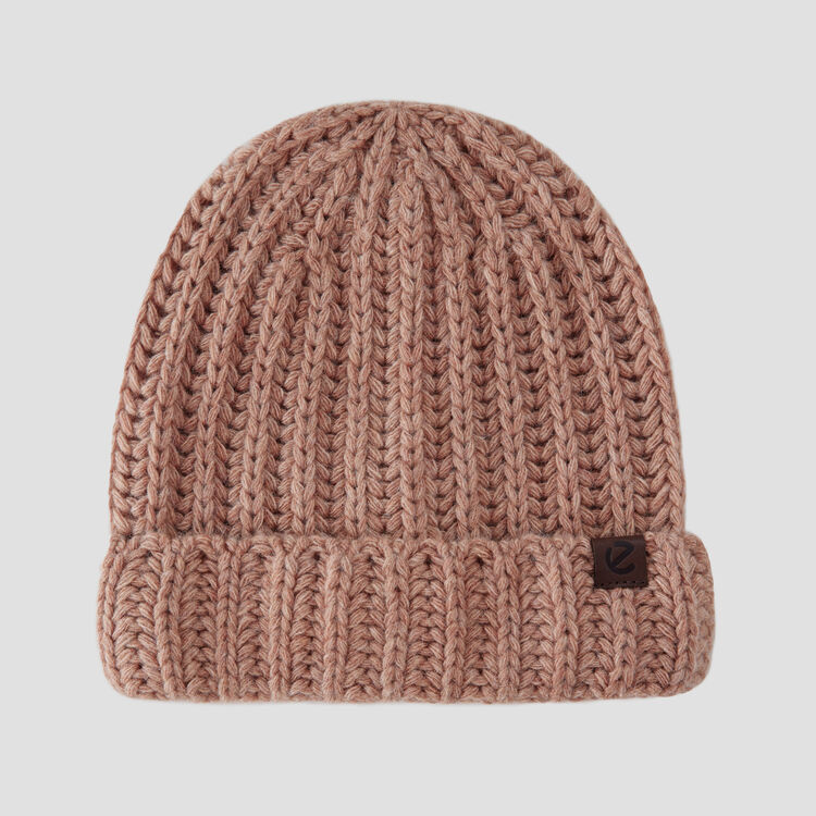 Шапка Fine Beanie-коричневый